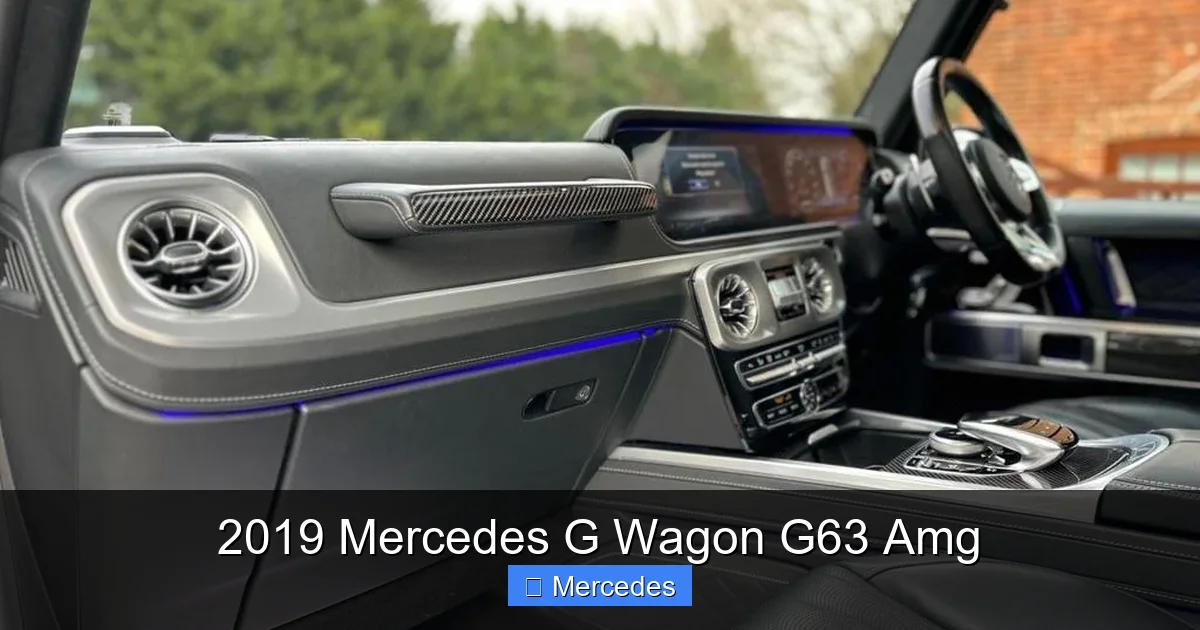 2019 Mercedes G Wagon G63 Amg