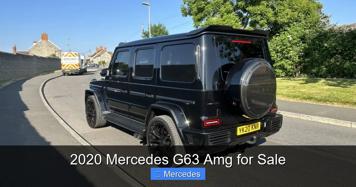 2020 Mercedes G63 Amg for Sale