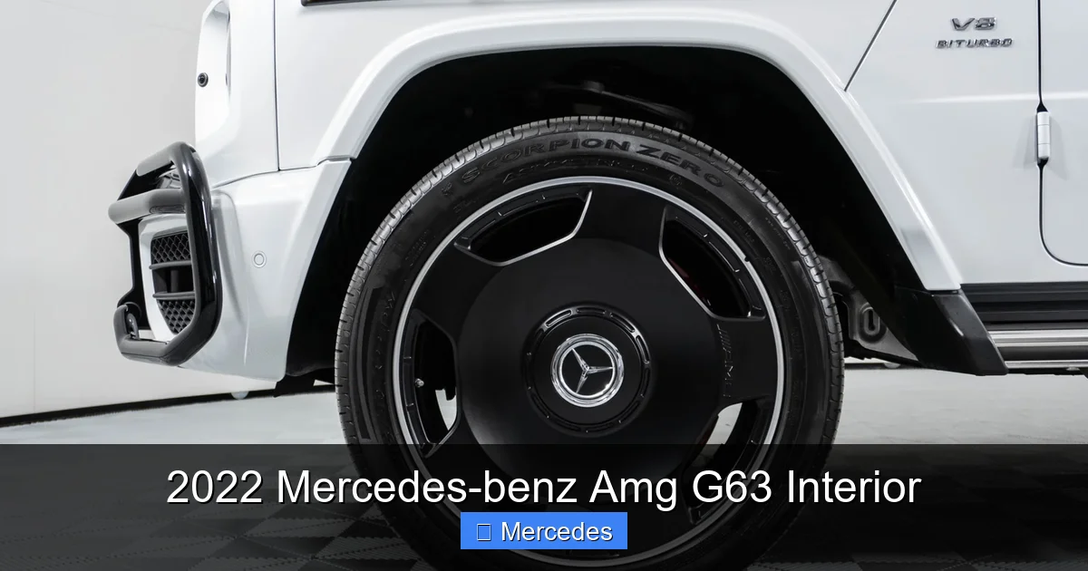 2022 Mercedes-benz Amg G63 Interior