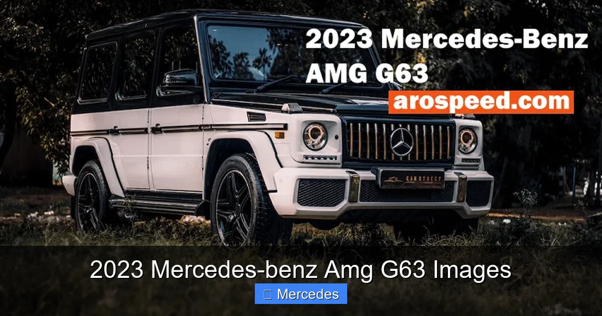 2023 Mercedes-benz Amg G63 Images