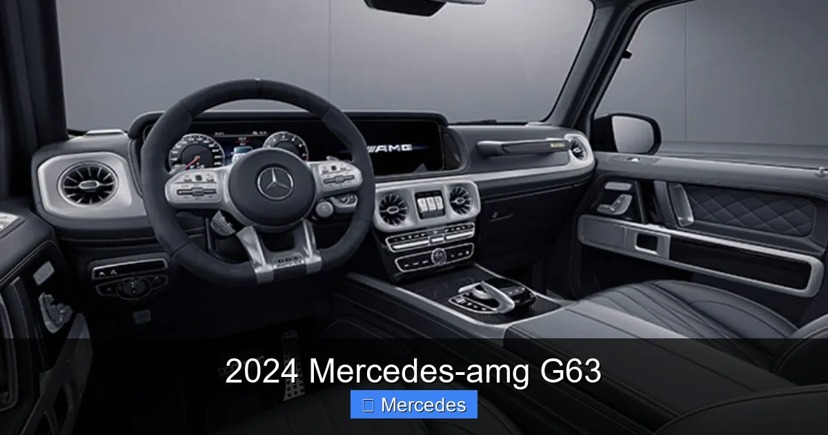 2024 Mercedes-amg G63