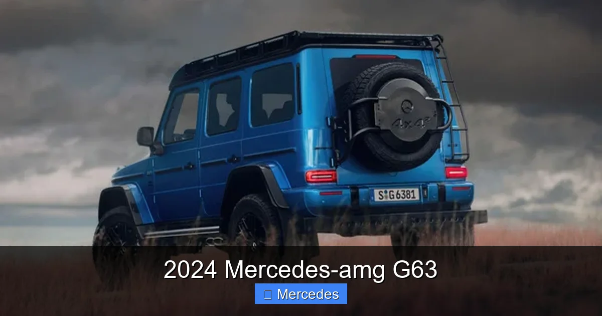 2024 Mercedes-amg G63