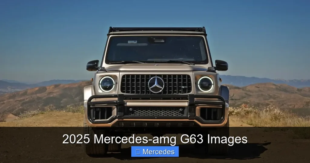 2025 Mercedes-amg G63 Images
