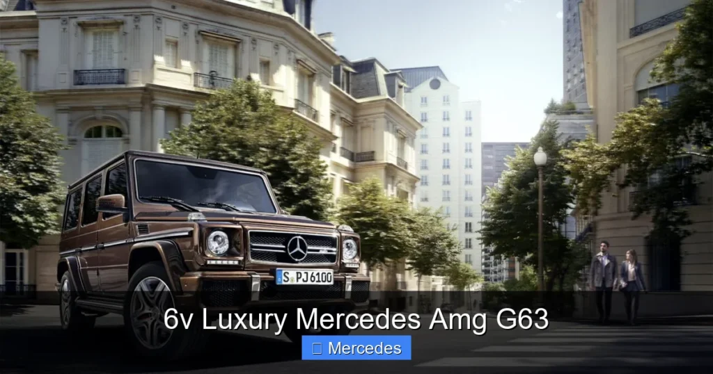 6v Luxury Mercedes Amg G63