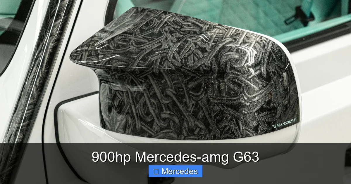 900hp Mercedes-amg G63