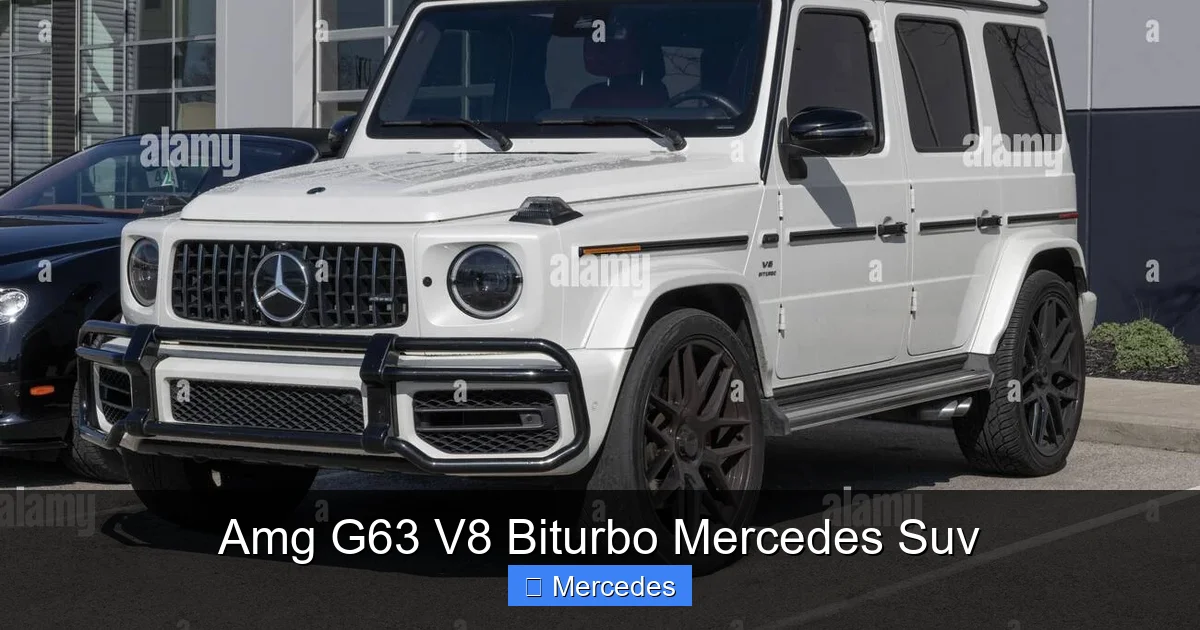 Amg G63 V8 Biturbo Mercedes Suv