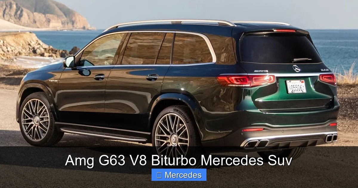 Amg G63 V8 Biturbo Mercedes Suv