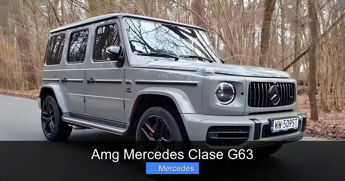 Amg Mercedes Clase G63