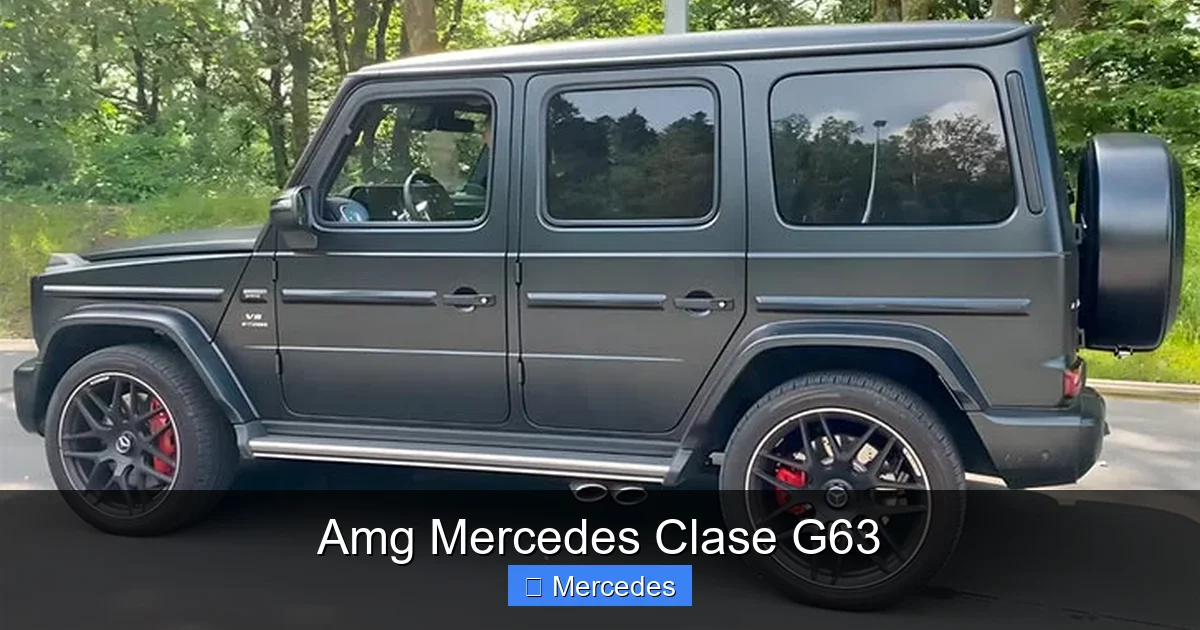 Amg Mercedes Clase G63