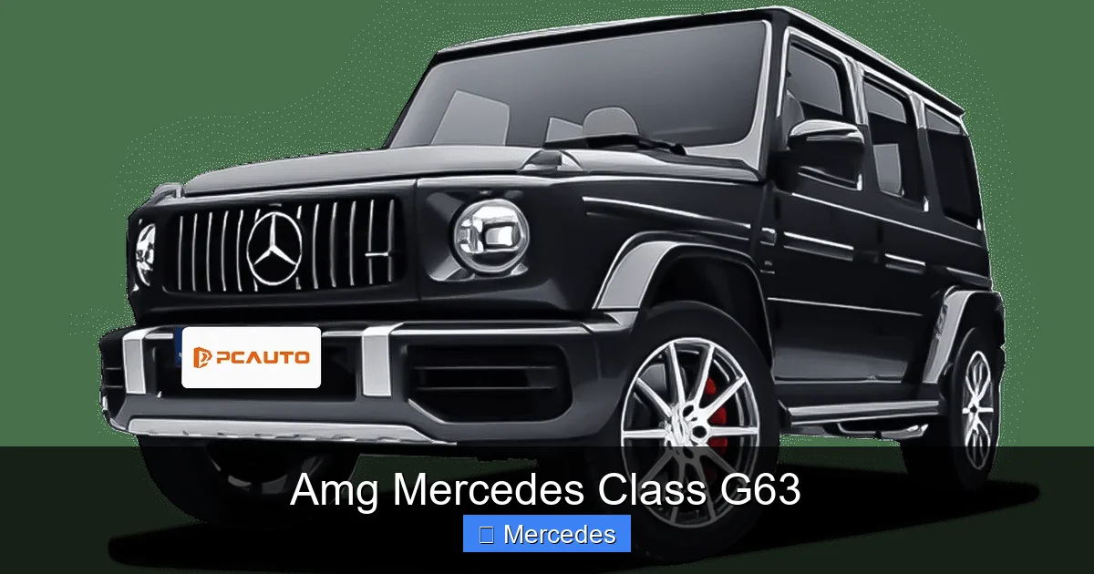 Amg Mercedes Class G63