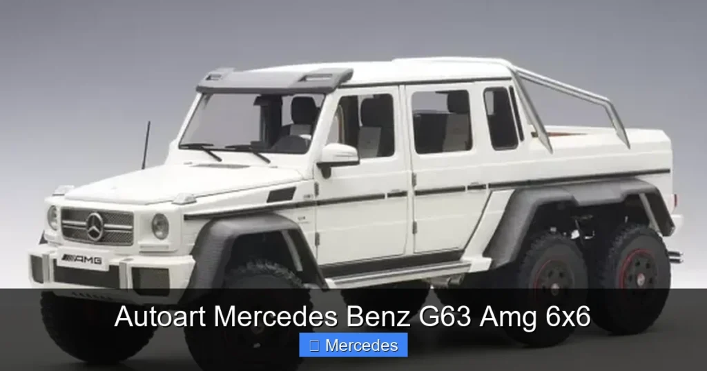 Autoart Mercedes Benz G63 Amg 6x6