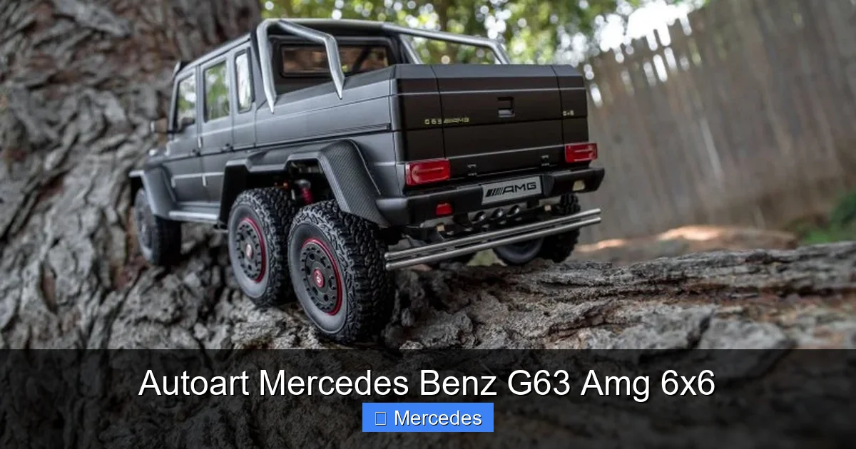 Autoart Mercedes Benz G63 Amg 6x6