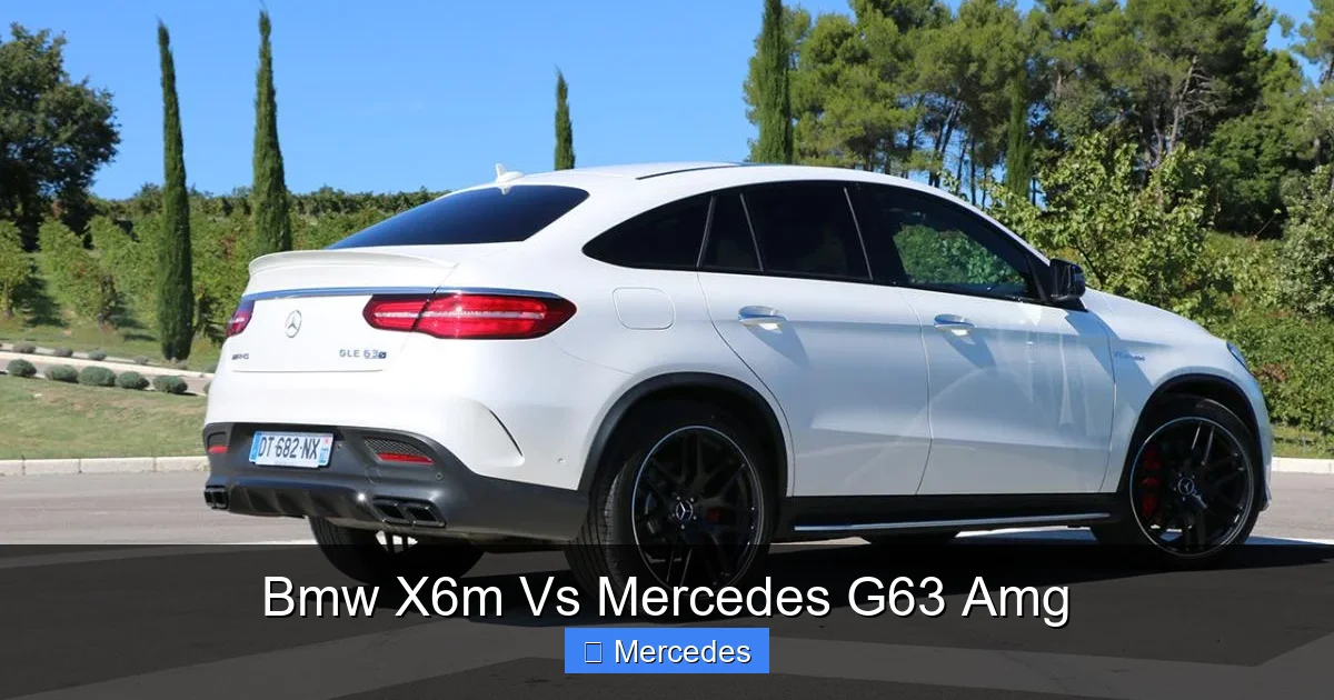 Bmw X6m Vs Mercedes G63 Amg