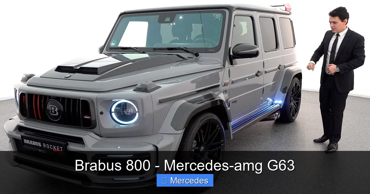 Brabus 800 - Mercedes-amg G63