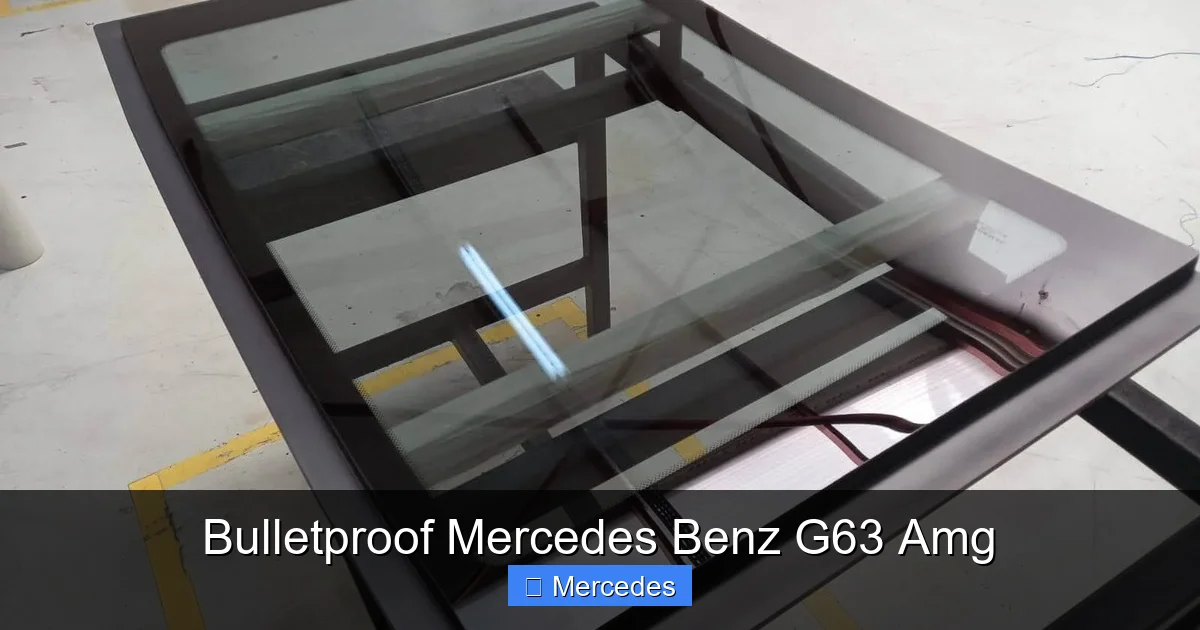 Bulletproof Mercedes Benz G63 Amg