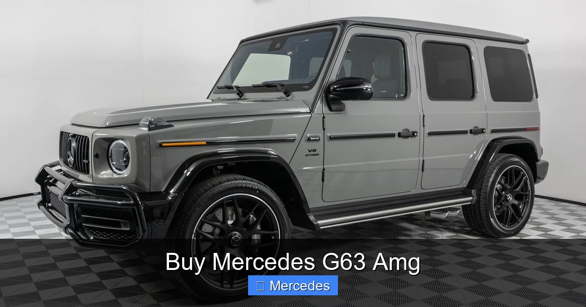 Buy Mercedes G63 Amg