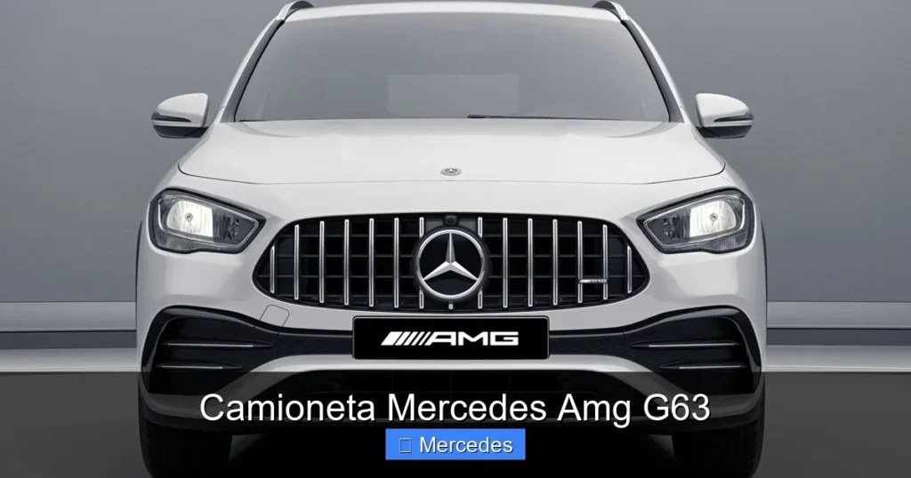 Camioneta Mercedes Amg G63