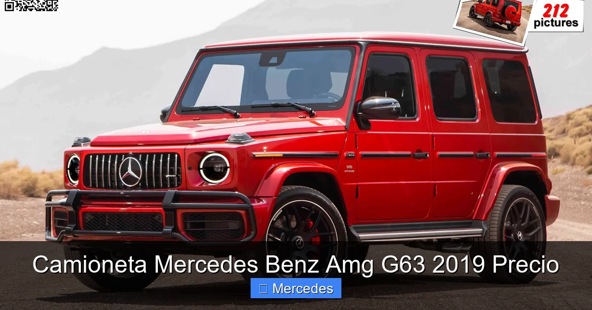 Camioneta Mercedes Benz Amg G63 2019 Precio