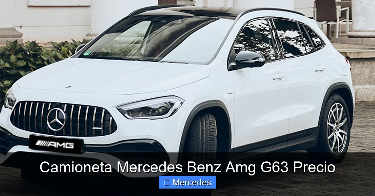 Camioneta Mercedes Benz Amg G63 Precio