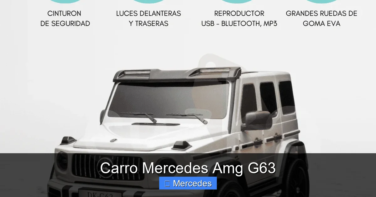 Carro Mercedes Amg G63