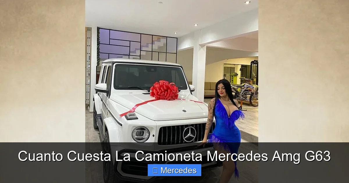 Cuanto Cuesta La Camioneta Mercedes Amg G63