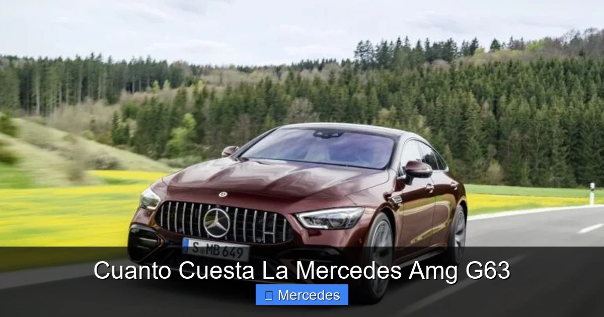 Cuanto Cuesta La Mercedes Amg G63