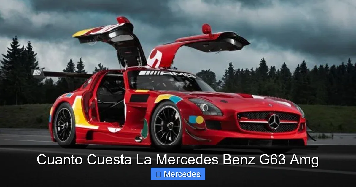Cuanto Cuesta La Mercedes Benz G63 Amg