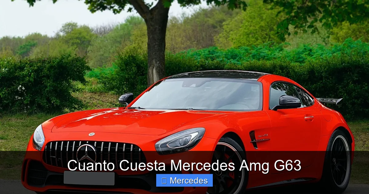 Cuanto Cuesta Mercedes Amg G63