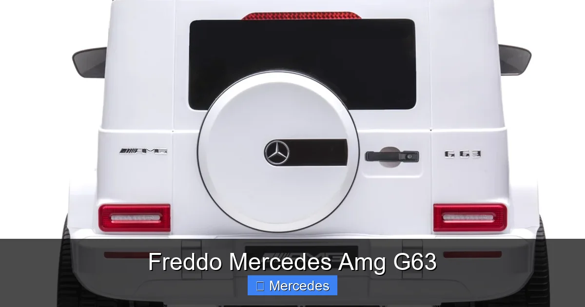 Freddo Mercedes Amg G63