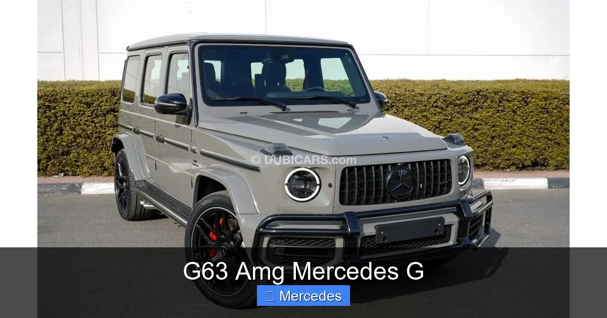 G63 Amg Mercedes G