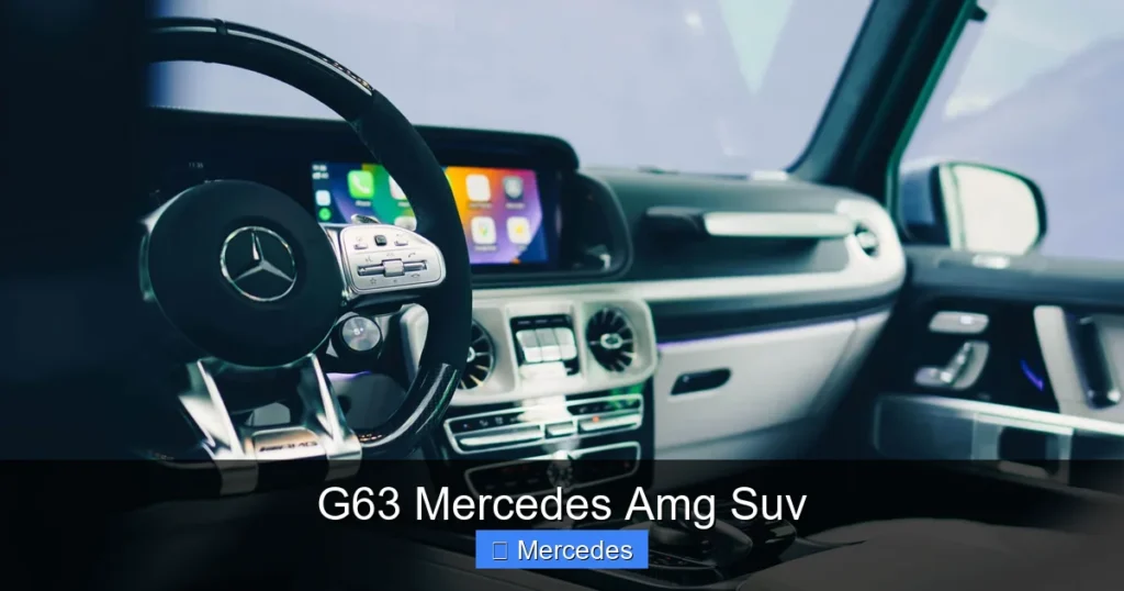 G63 Mercedes Amg Suv