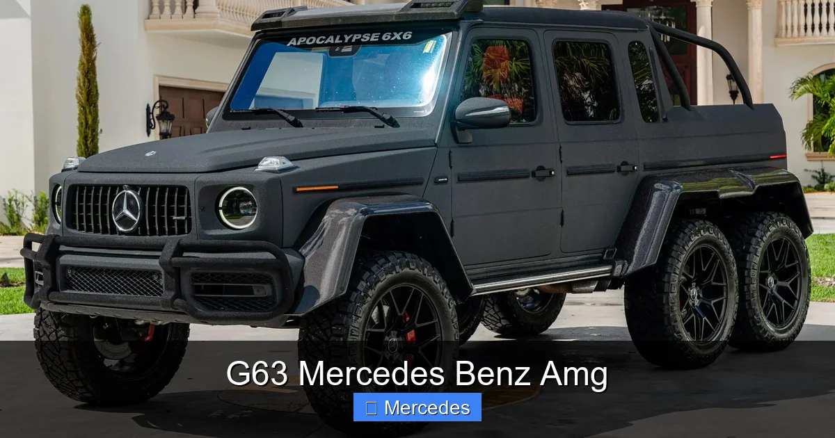 G63 Mercedes Benz Amg
