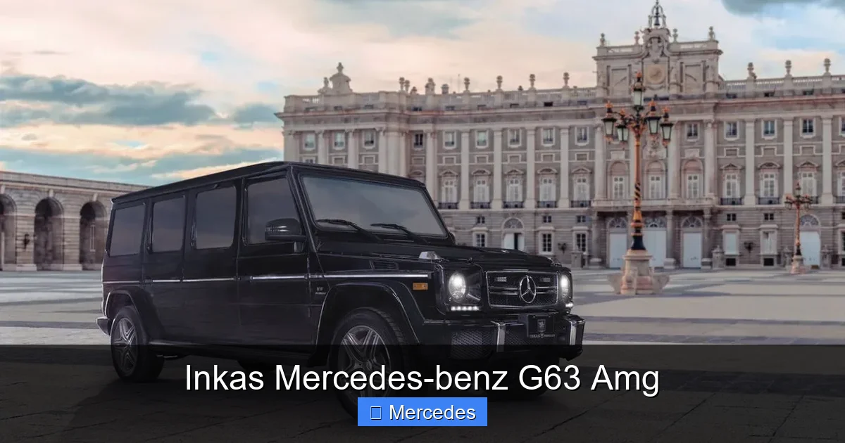 Inkas Mercedes-benz G63 Amg