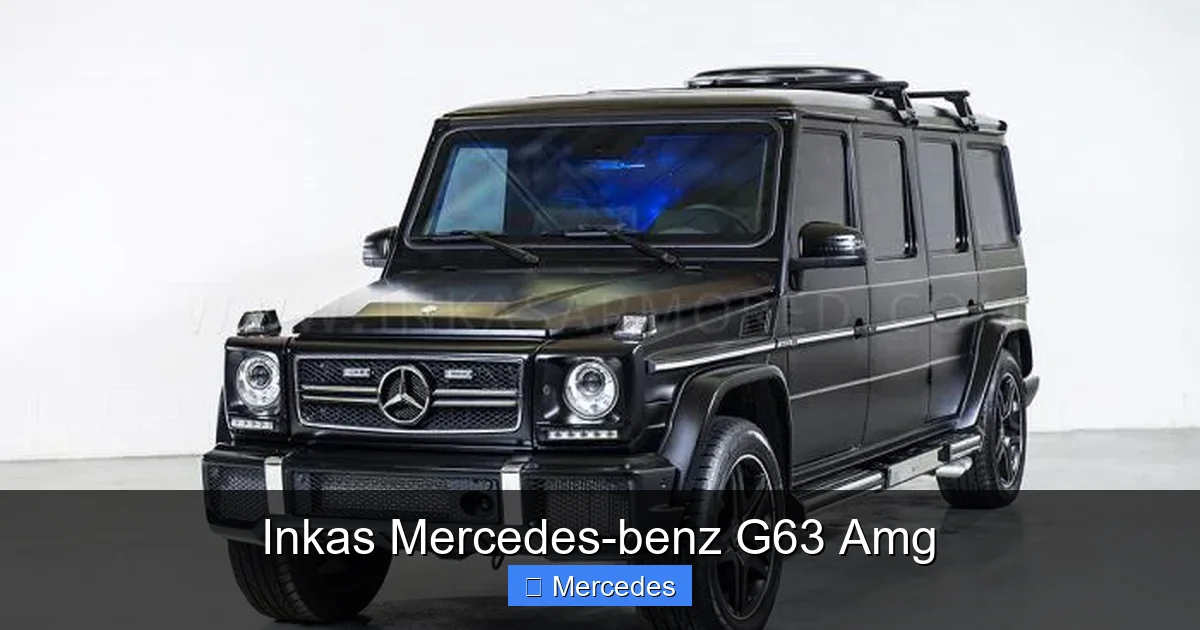 Inkas Mercedes-benz G63 Amg