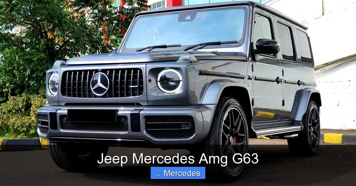 Jeep Mercedes Amg G63