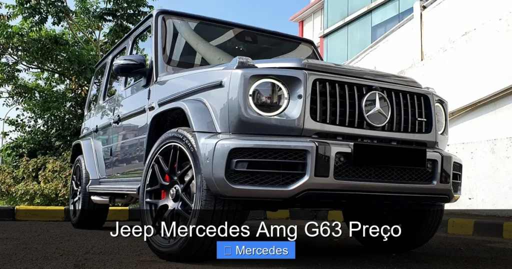 Jeep Mercedes Amg G63 Preço