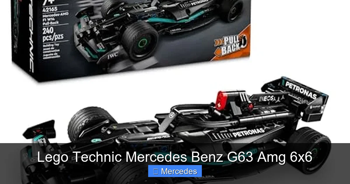 Lego Technic Mercedes Benz G63 Amg 6x6