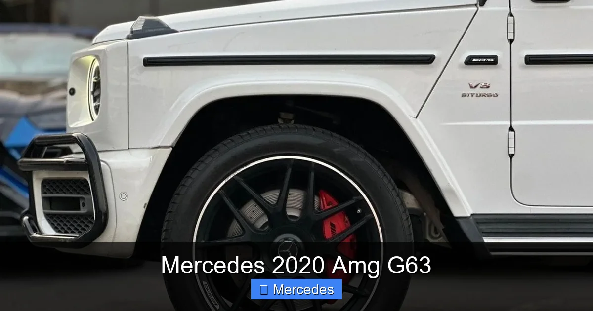 Mercedes 2020 Amg G63