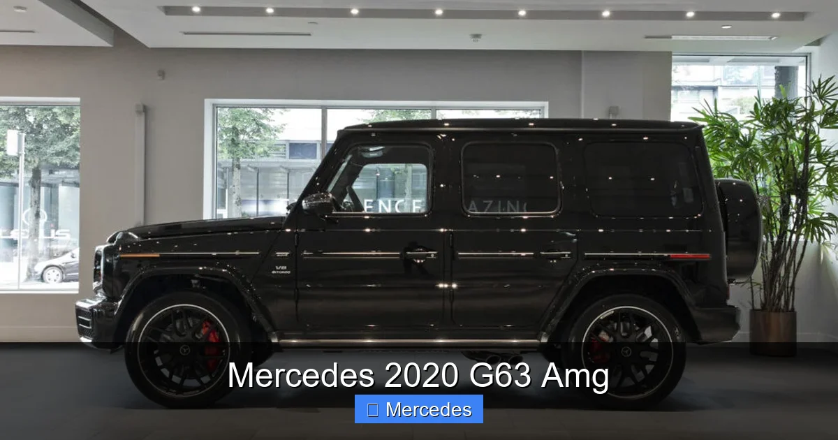 Mercedes 2020 G63 Amg