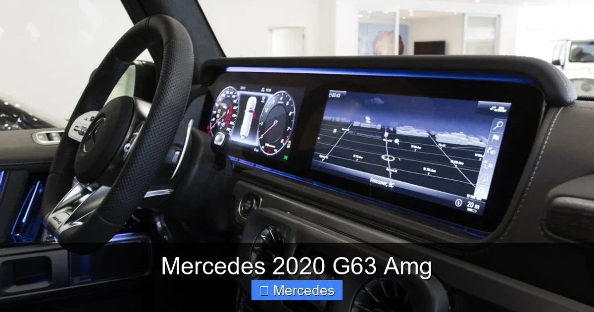 Mercedes 2020 G63 Amg
