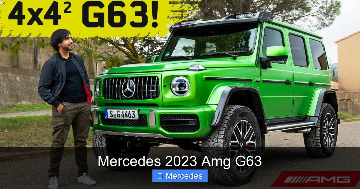 Mercedes 2023 Amg G63