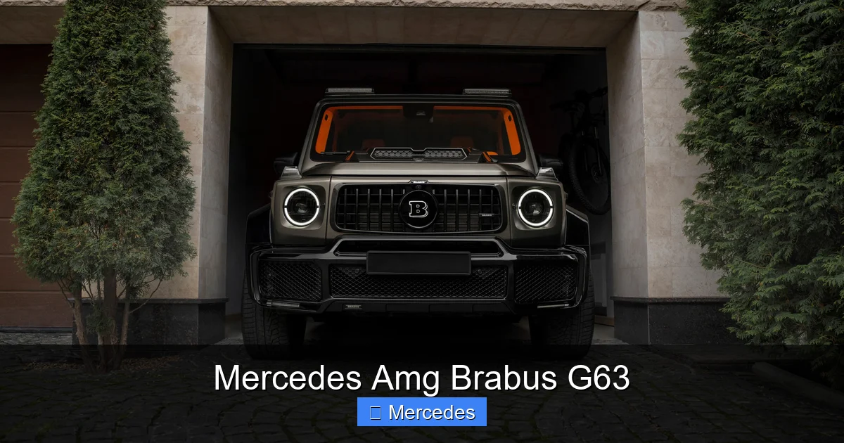 Mercedes Amg Brabus G63