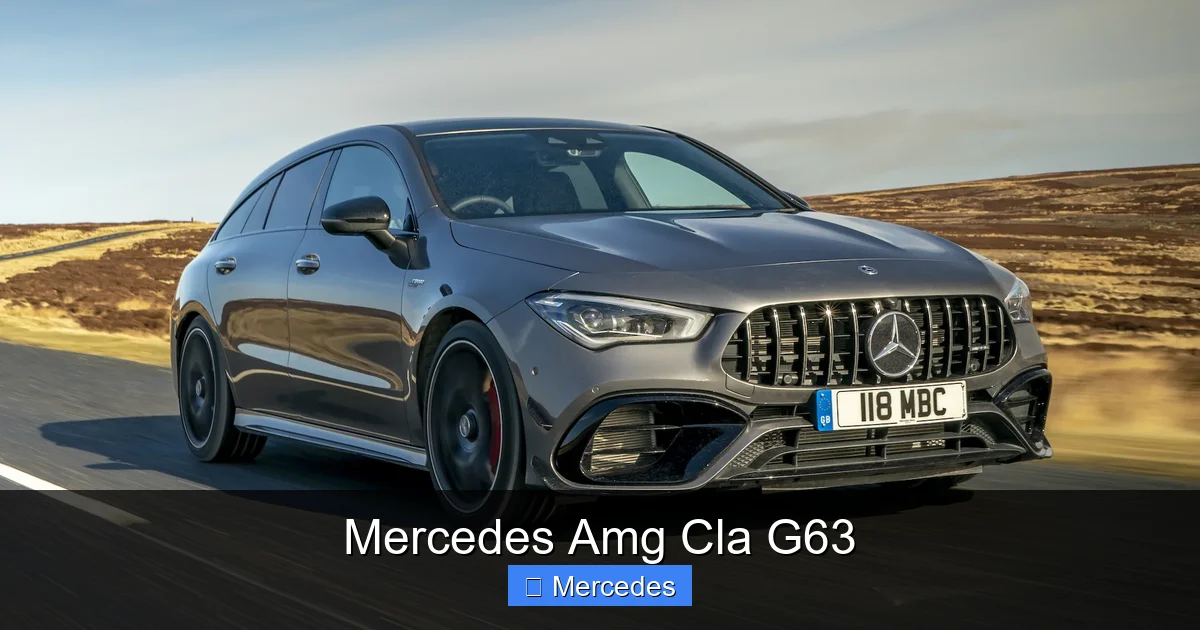 Mercedes Amg Cla G63