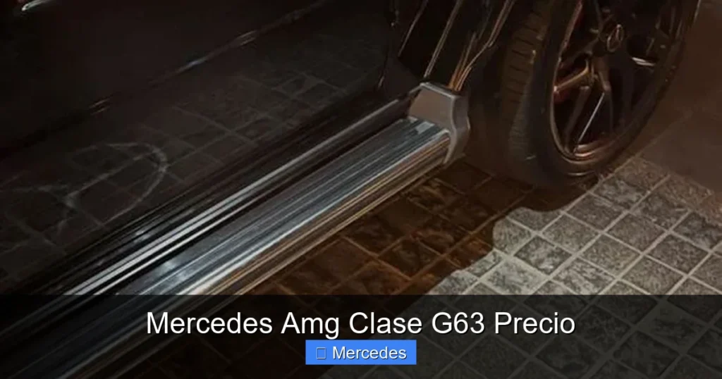 Mercedes Amg Clase G63 Precio