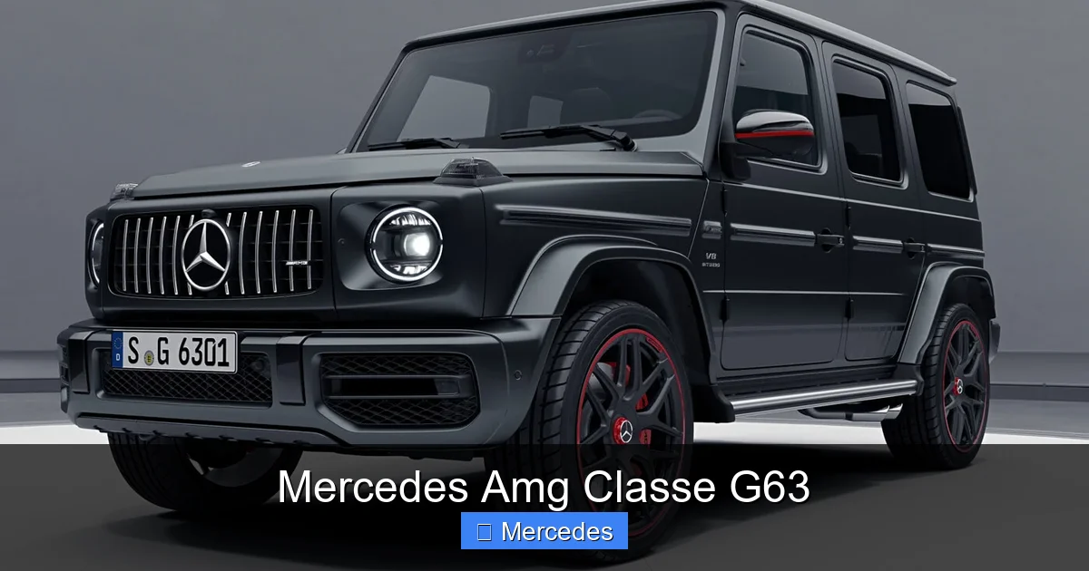 Mercedes Amg Classe G63