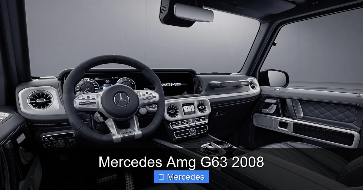 Mercedes Amg G63 2008