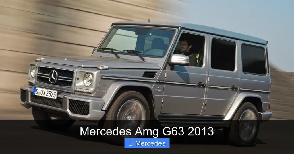 Mercedes Amg G63 2013