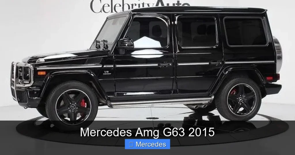 Mercedes Amg G63 2015