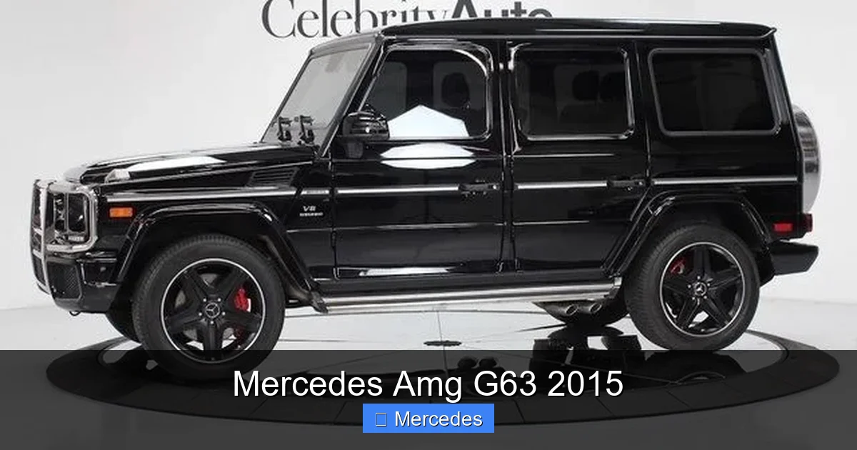 Mercedes Amg G63 2015