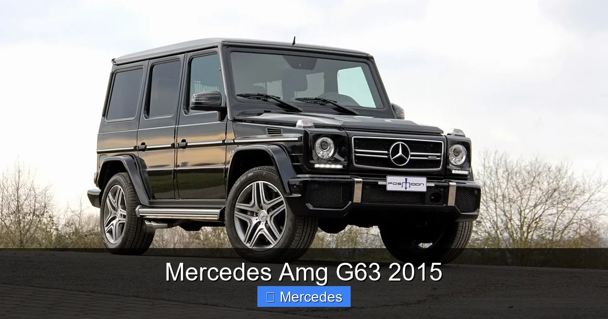 Mercedes Amg G63 2015